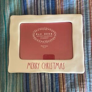 Rae Dunn Merry Christmas frame New